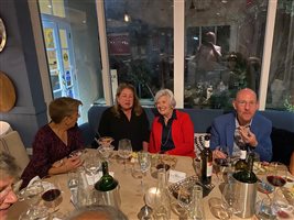 Dinner at The George